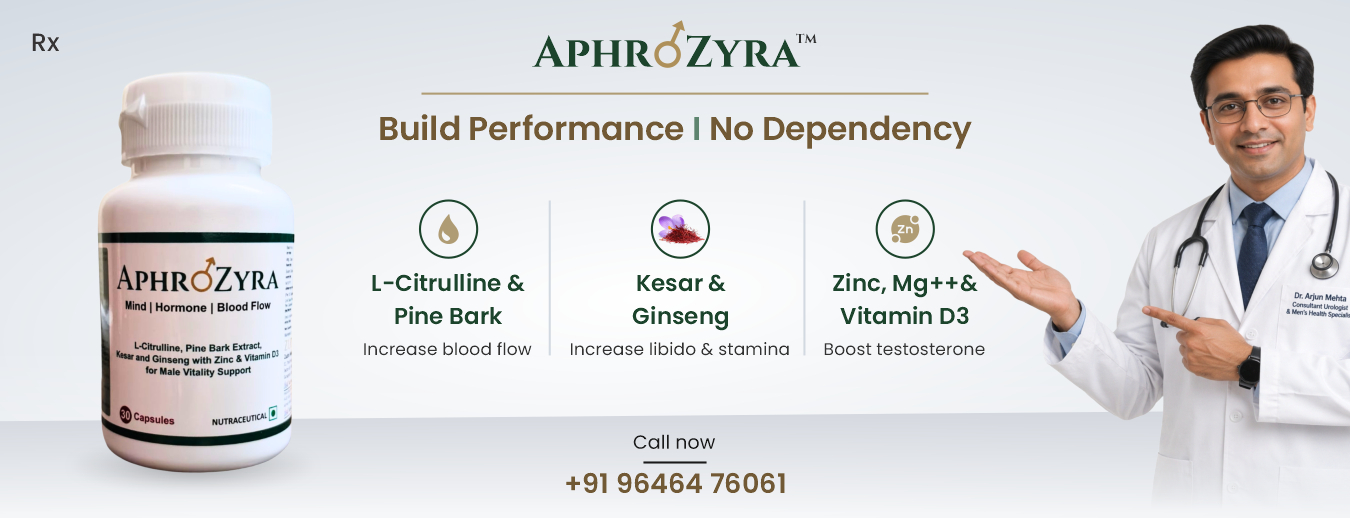 AphrozyraTM-Best Supplement for Men’s Stamina, Libido & Blood Flow